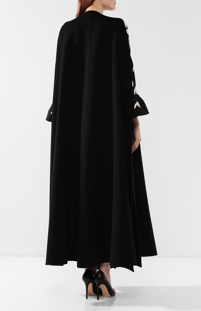 Накидка из смеси шерсти и кашемира VALENTINO, арт. RB0CG1662UQ, фото 4