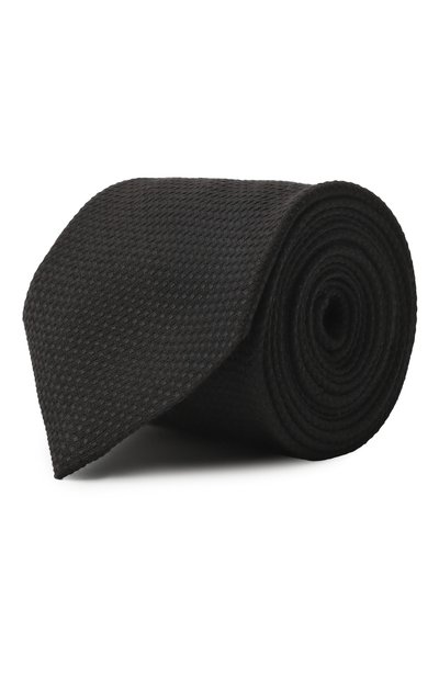 Мужской галстук из хлопка и шелка BOSS, арт. 50550972