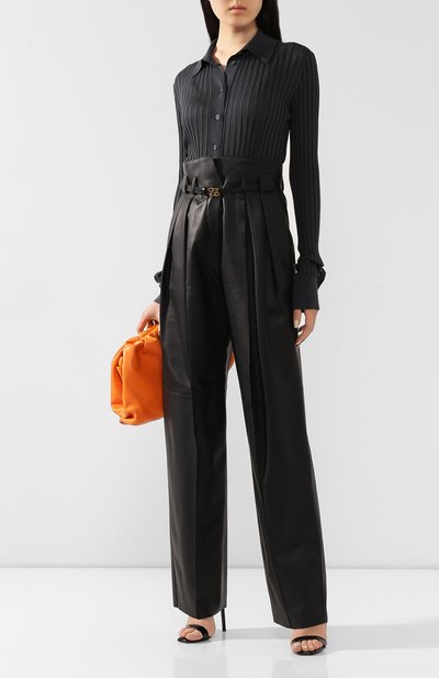 Кожаные брюки FENDI, арт. FPP896 NBA, фото 2