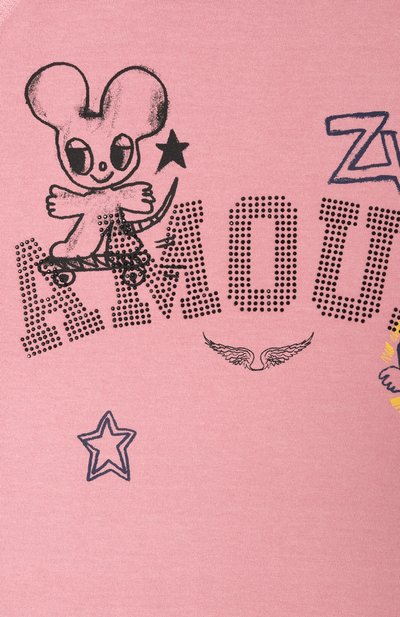 Хлопковая майка ZADIG AND VOLTAIRE, арт. X60315, фото 3