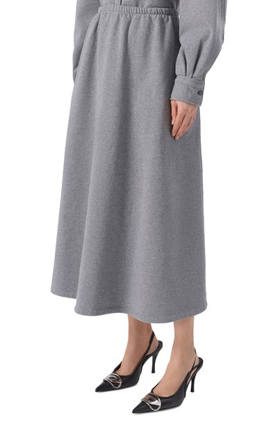 Хлопковая юбка ALEXANDERWANG.T, арт. 4CC1265377, фото 3