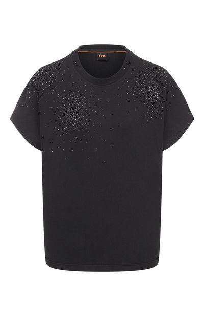 Женская хлопковая футболка BOSS ORANGE, арт. 50547797