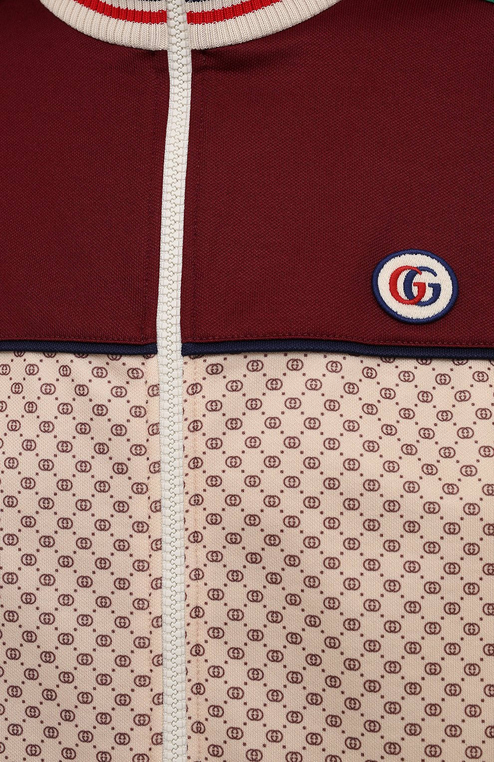 Кардиган GUCCI бежевого цвета по цене 187200 руб., арт. 655196/XJDFP, фото 5 Кардиган GUCCI, арт. 655196/XJDFP, фото 5