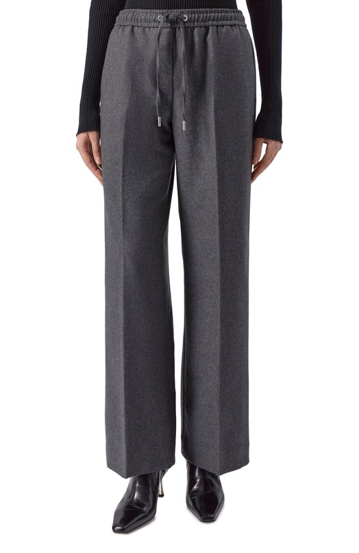 Шерстяные брюки The Kooples FPAN31046K Серый  FPAN31046K Фото 3