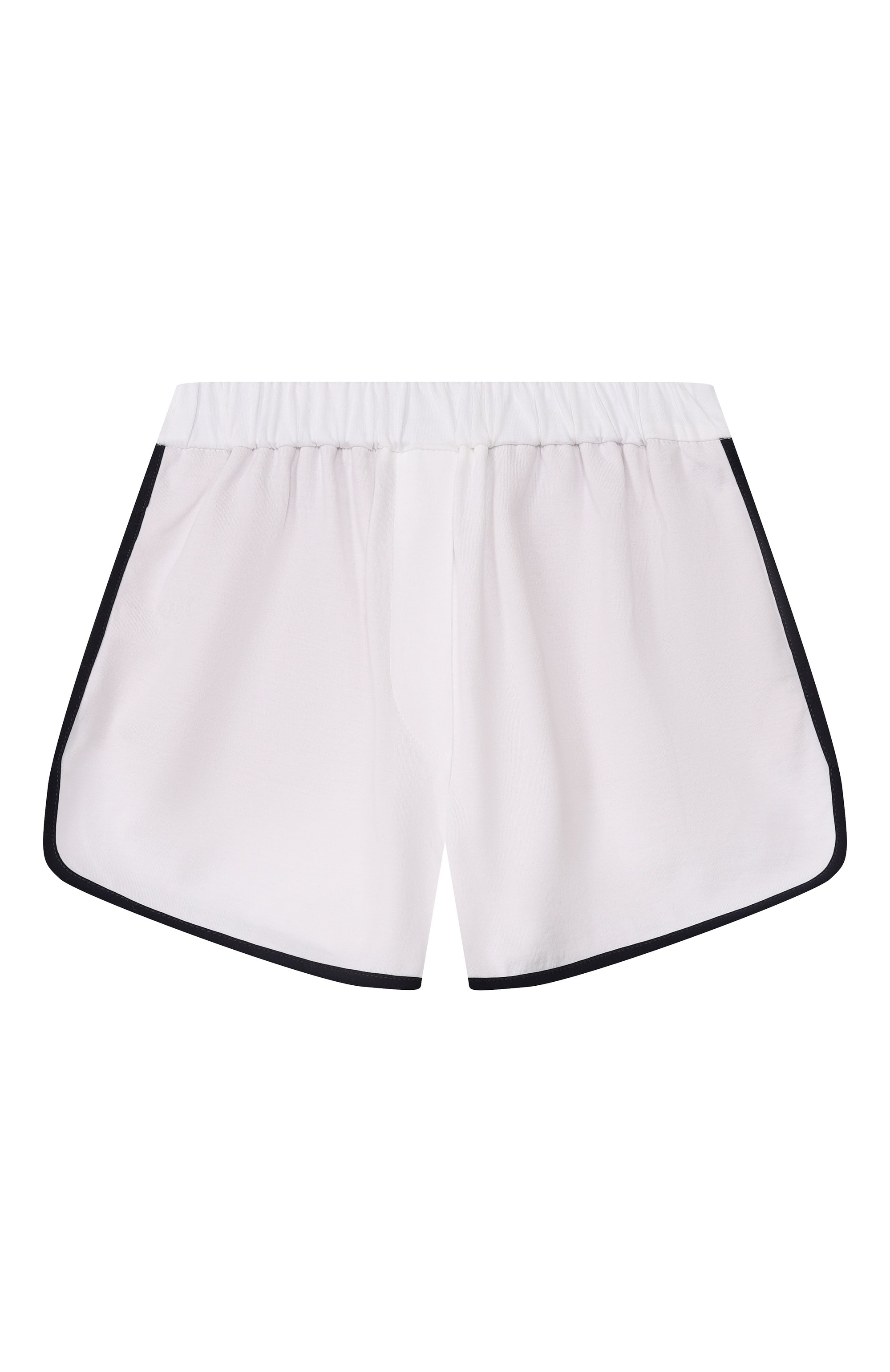 Хлопковые шорты BRUNELLO CUCINELLI белого цвета по цене 39850 руб., арт. B0T81P265B, фото 1 Хлопковые шорты BRUNELLO CUCINELLI, арт. B0T81P265B, фото 1