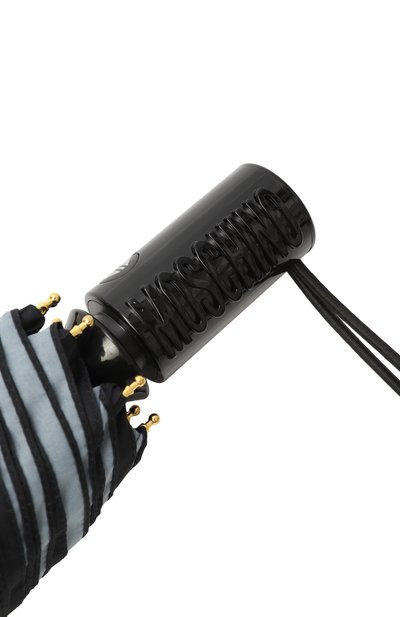 Складной зонт MOSCHINO черного цвета по цене 14300 руб., арт. 8946-0PENCL0SEA, фото 5 Складной зонт MOSCHINO, арт. 8946-0PENCL0SEA, фото 5