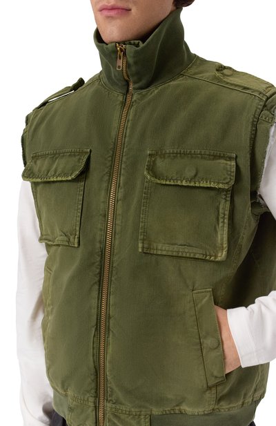 Хлопковый жилет MM6, арт. SH2FB0013/M35439, фото 5