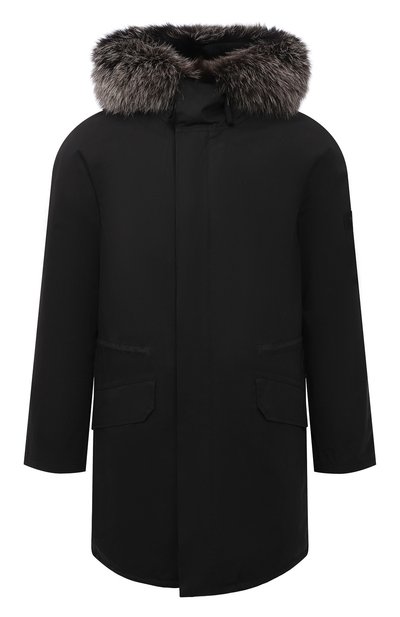 Пуховая парка с меховой подкладкой YVES SALOMON, арт. 21WHM01890F52X, фото 1