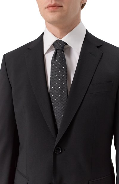 Шелковый галстук GIORGIO ARMANI, арт. GM000800/TE13659, фото 2