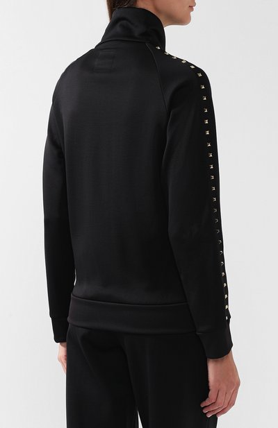 Кардиган на молнии с воротником-стойкой VALENTINO, арт. QB3MF05Q48V, фото 4