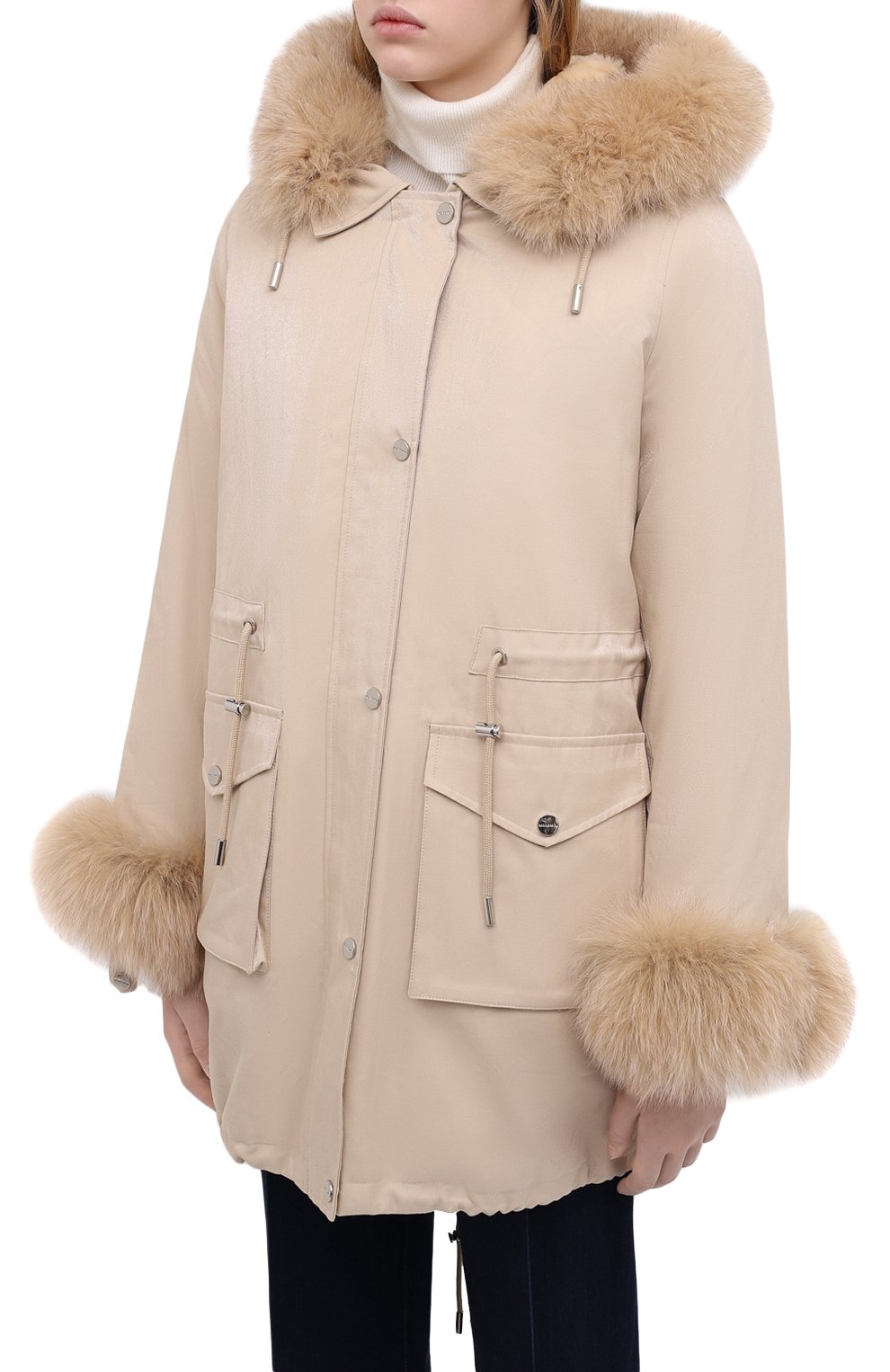 Парка с меховой подкладкой MAX AND MOI, арт. H20DAN, фото 4