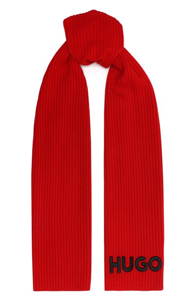 Шерстяной шарф HUGO, арт. 50500517, фото 1