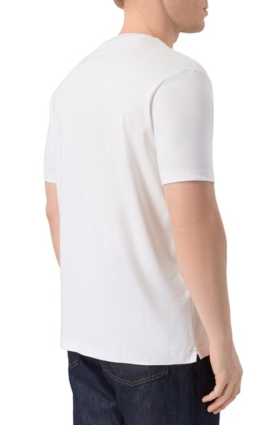 Хлопковая футболка PAUL&SHARK, арт. 26411043_001, фото 4