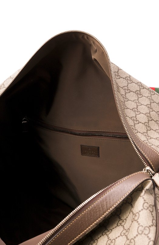 Дорожная сумка GG Supreme Gucci 760152/FACK7 Бежевый  760152/FACK7 Фото 5
