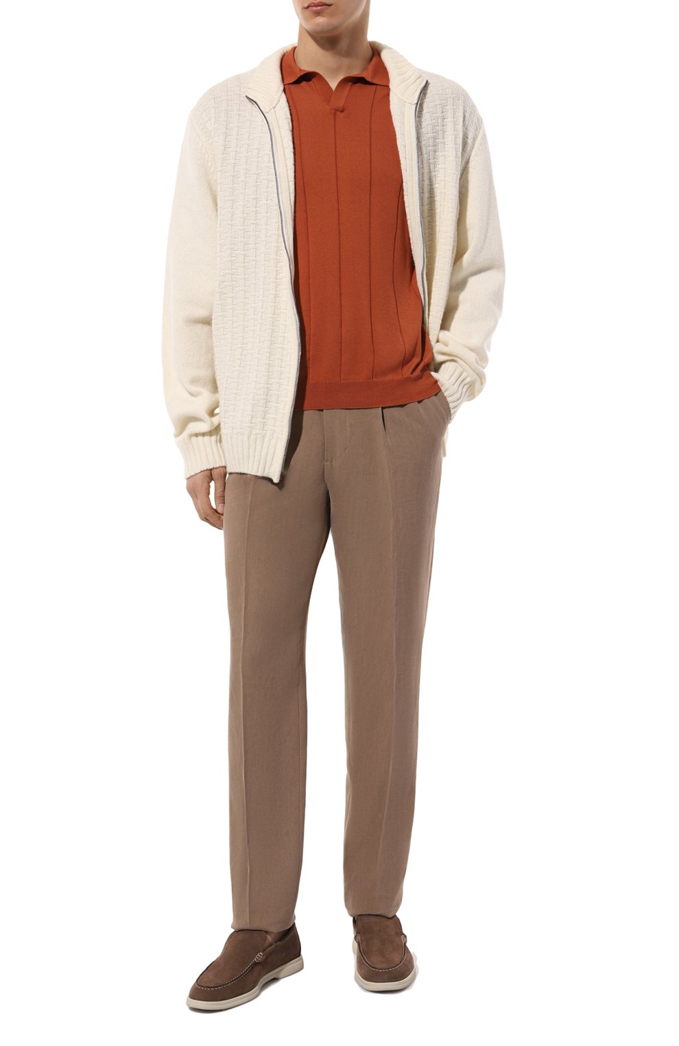 Льняные брюки BRUNELLO CUCINELLI, арт. MW431B2301, фото 2