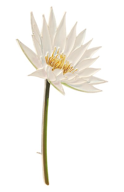 Женская брошь водяная лилия РУССКИЕ САМОЦВЕТЫ, арт. 41630