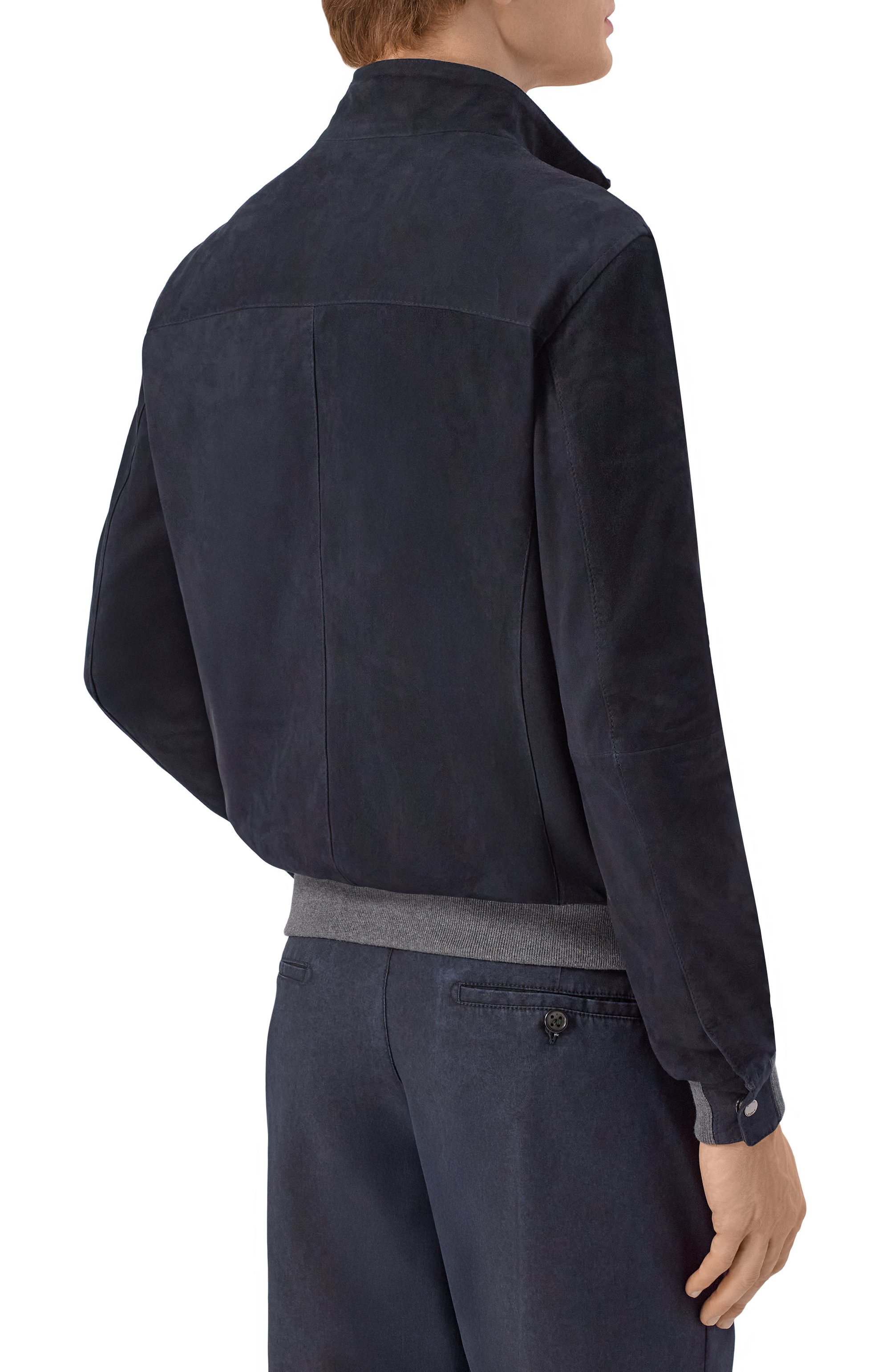 Замшевый бомбер GIMO'S, арт. 6S20.1.163.50/F07, фото 4