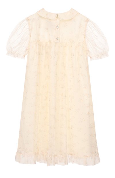 Платье C`ERA UNA VOLTA кремового цвета по цене 26340 руб., арт. SS26DR02721, фото 2 Платье C`ERA UNA VOLTA, арт. SS26DR02721, фото 2