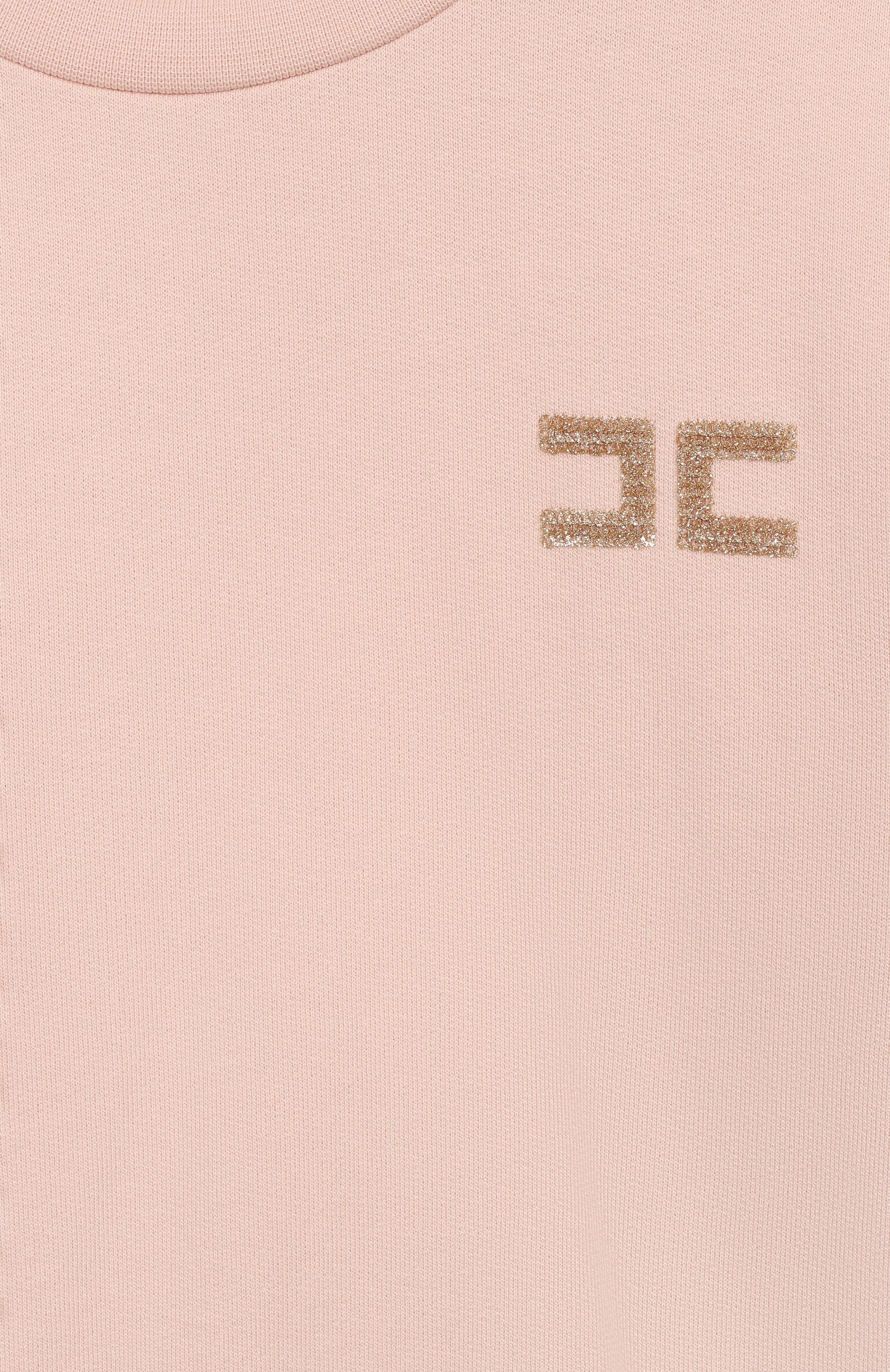 Хлопковый свитшот ELISABETTA FRANCHI LA MIA BAMBINA, арт. EFFE1680/FF002_001, фото 3