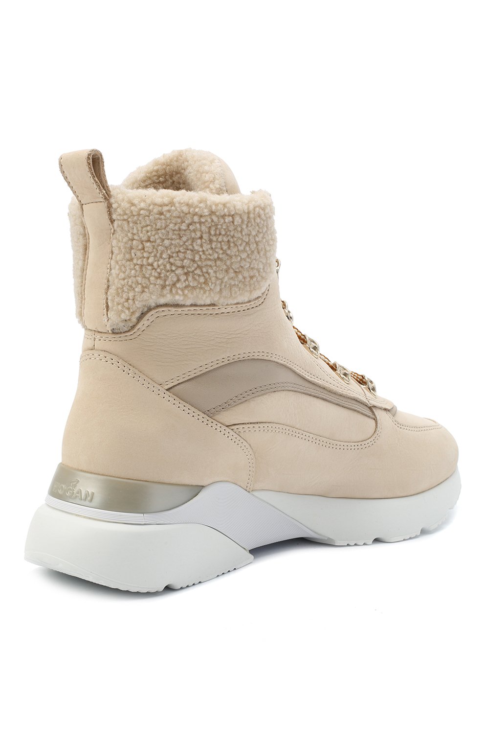 Кожаные ботинки HOGAN, арт. HXW3850DB920HB, фото 4