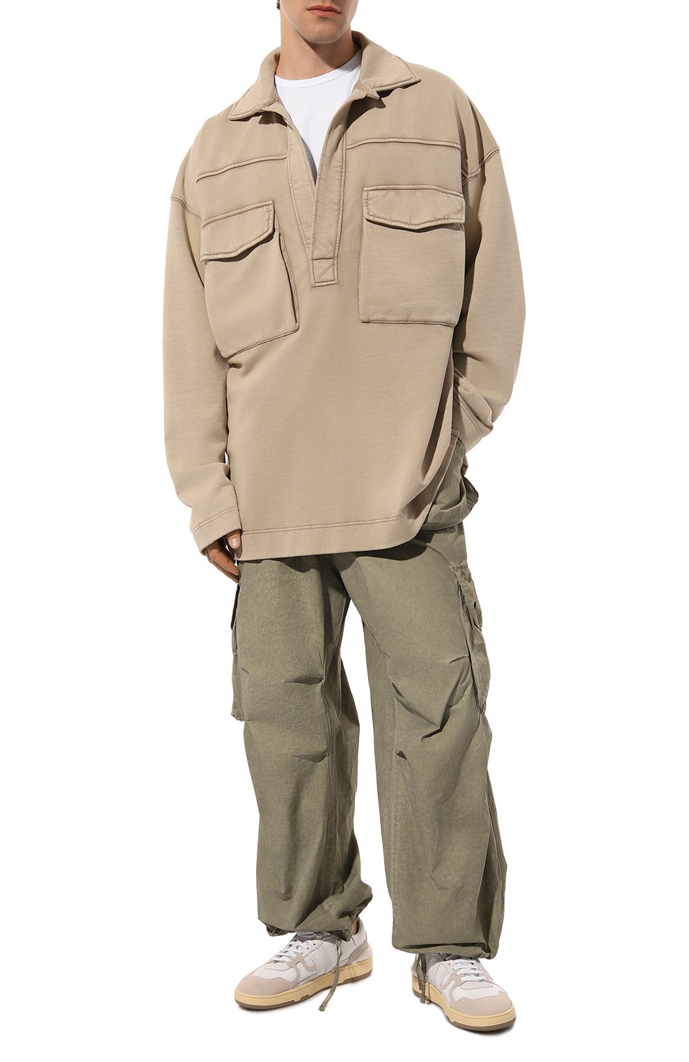 Хлопковый свитшот DRIES VAN NOTEN, арт. 021159-8611, фото 2