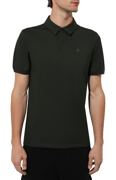 Поло BOGNER темно-зеленого цвета по цене 16100 руб., арт. 58322727, фото 3 Поло BOGNER, арт. 58322727, фото 3