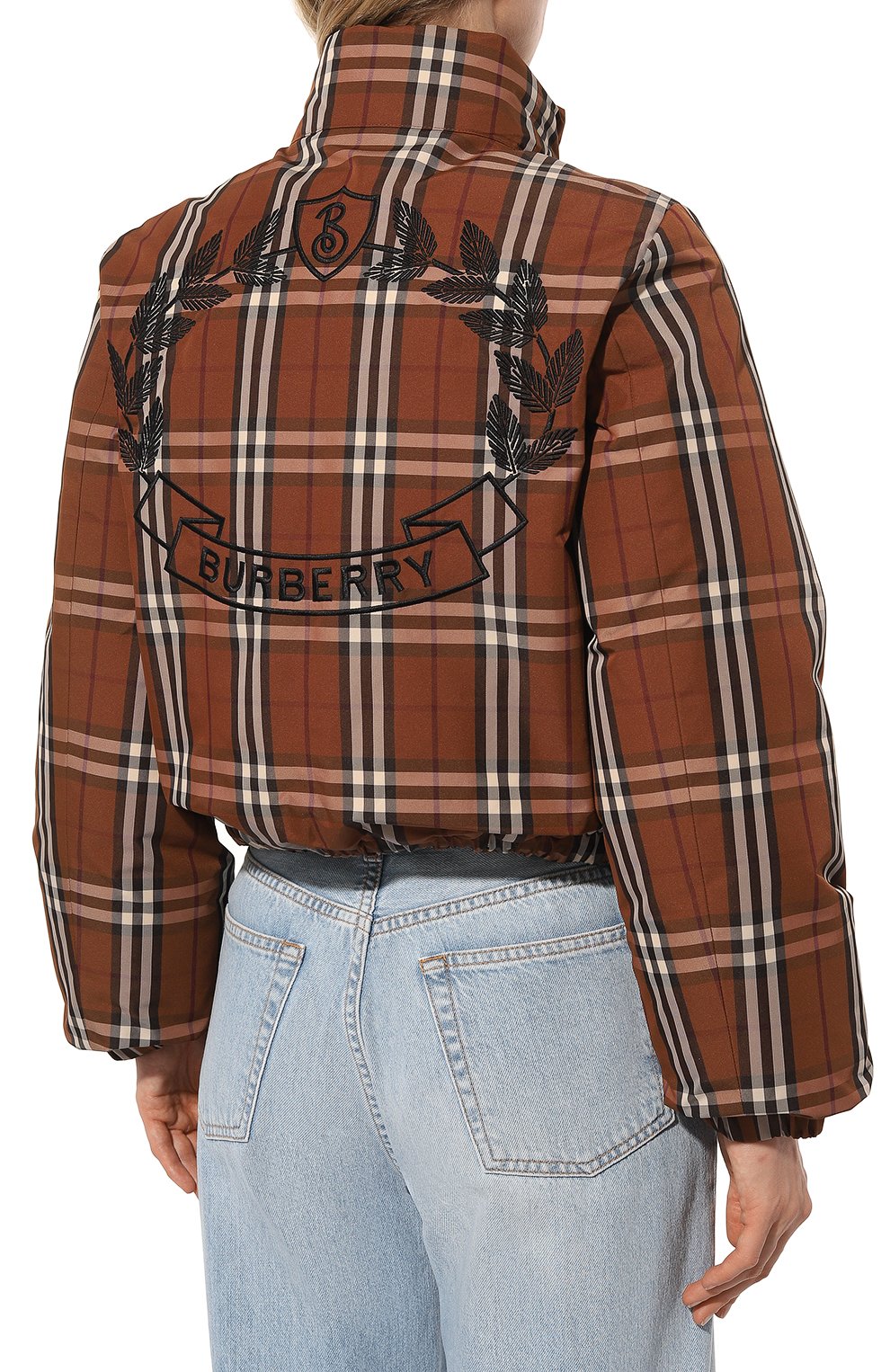 Пуховик BURBERRY коричневого цвета по цене 190000 руб., арт. 8074034, фото 4 Пуховик BURBERRY, арт. 8074034, фото 4