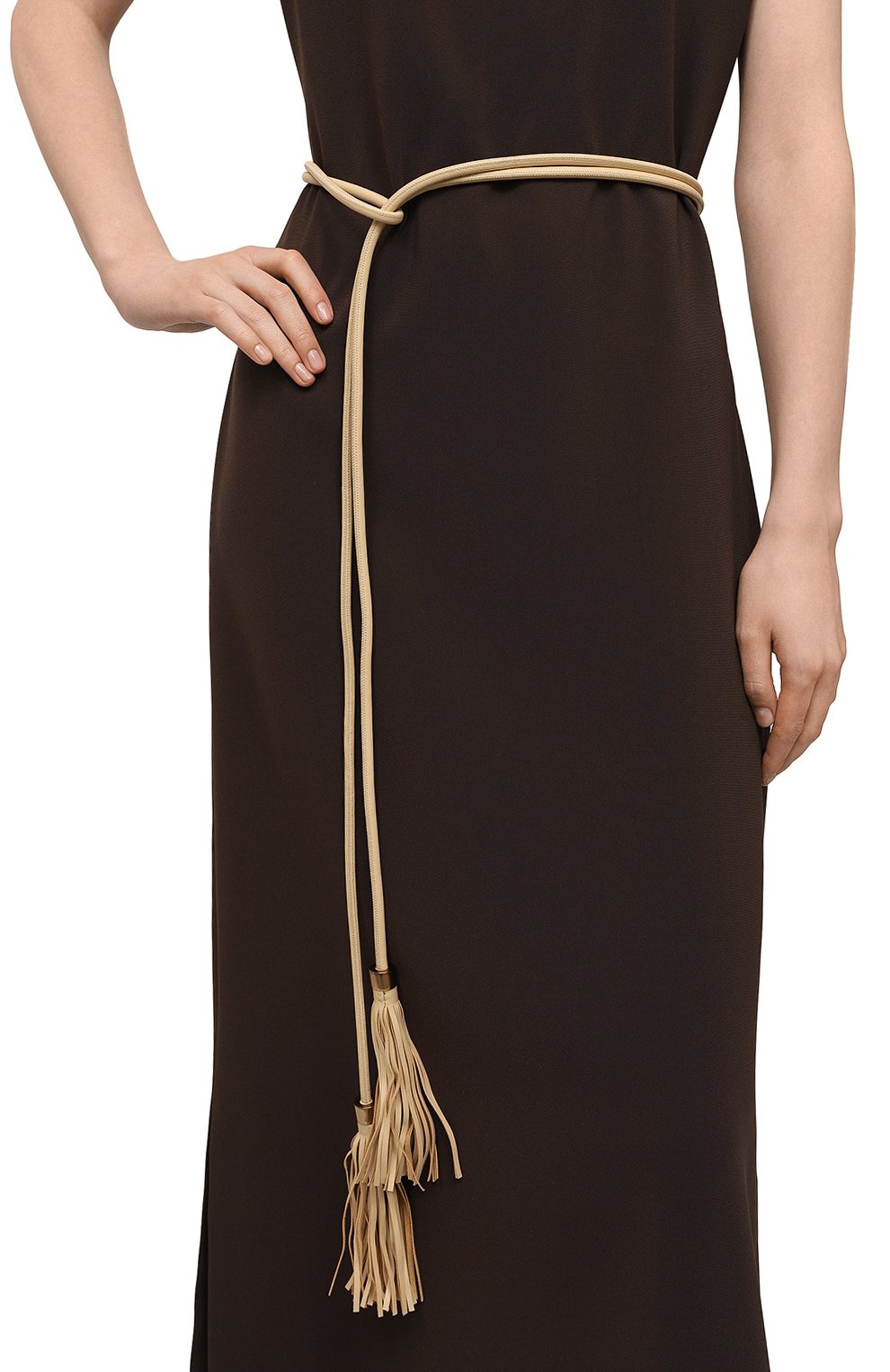 Кожаный пояс AGNONA, арт. L60705E/U8042E, фото 2