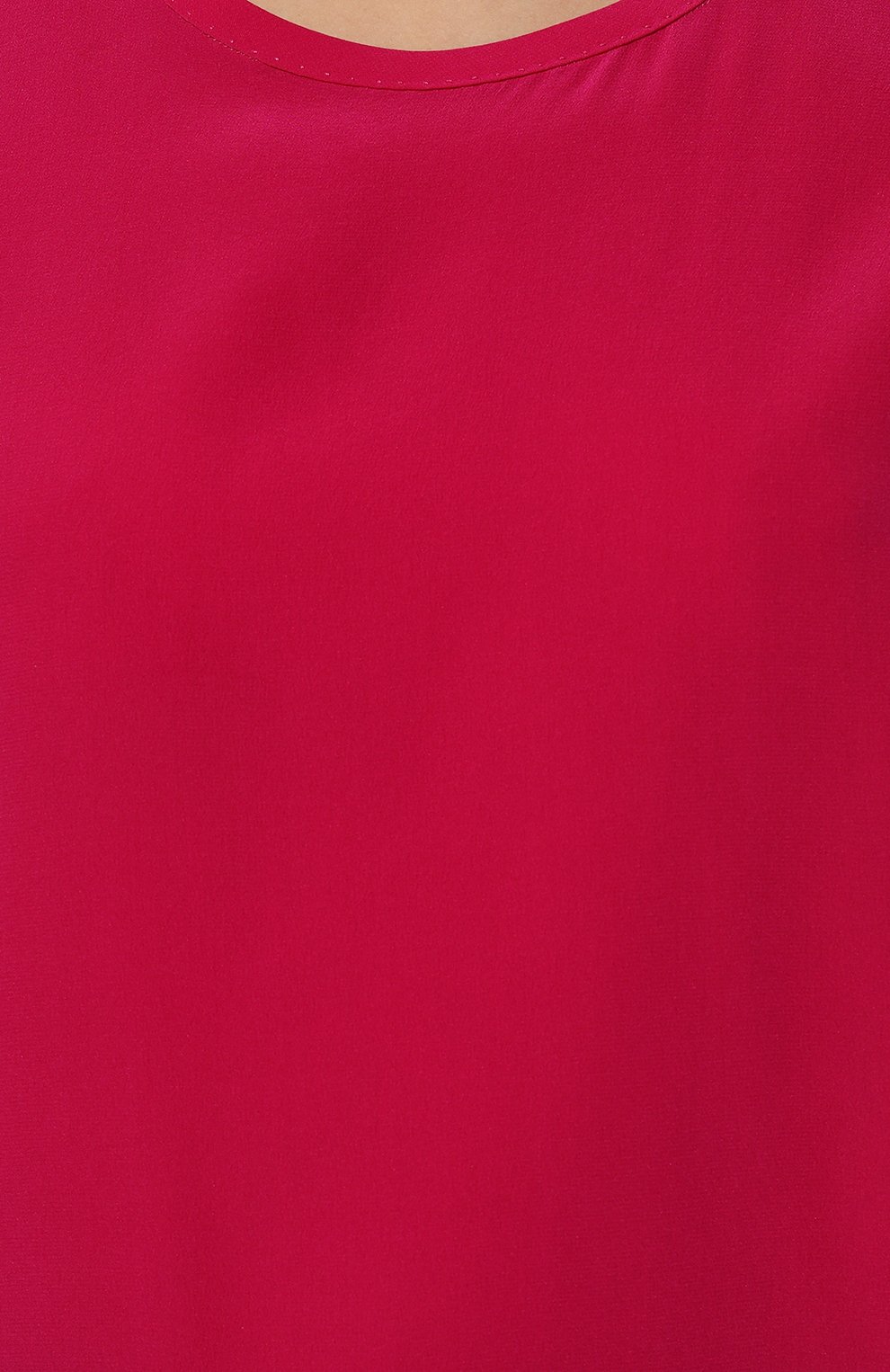 Шелковый топ KITON фуксия цвета по цене 73350 руб., арт. D55402K0597A, фото 5 Шелковый топ KITON, арт. D55402K0597A, фото 5