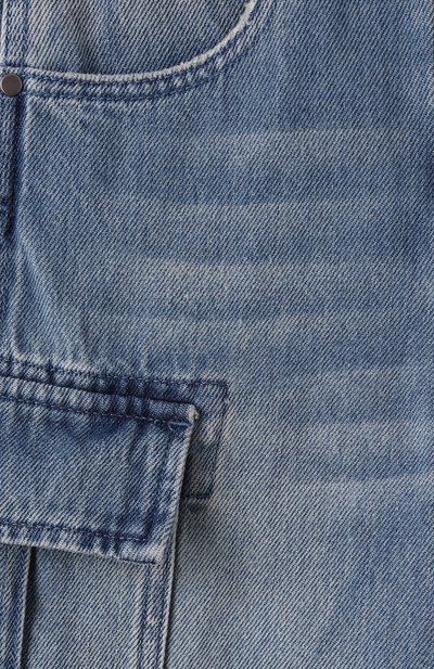 Джинсовые шорты-карго STELLA MCCARTNEY, арт. TW6Q69, фото 3
