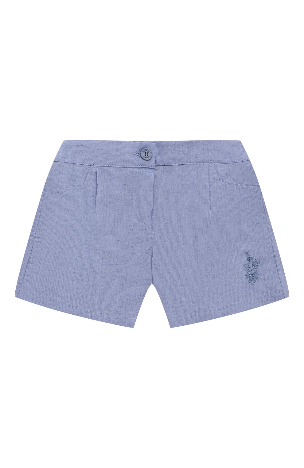 Шорты из хлопка и льна ETRO, арт. GU6029, фото 1