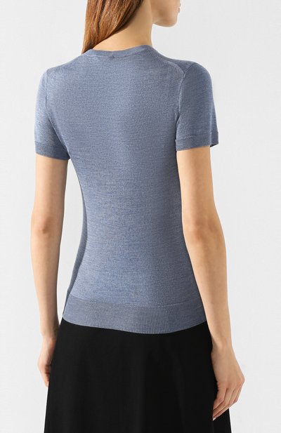 Топ из смеси шелка и кашемира THEORY, арт. J0612716, фото 4