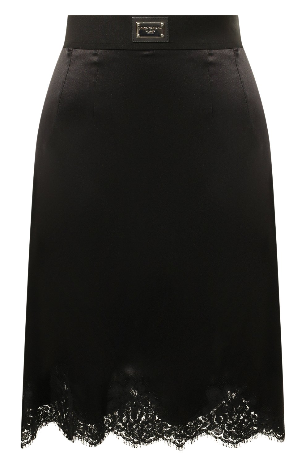 Юбка из шелка и хлопка DOLCE & GABBANA, арт. F4CPPT/FURAG, фото 1