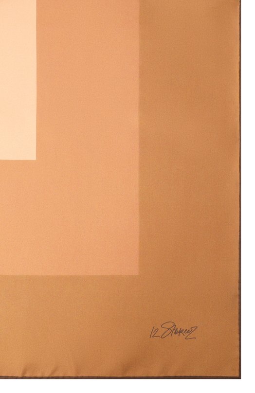 Шелковый платок Gradient 12 STOREEZ 137129 Коричневый  137129 Фото 4