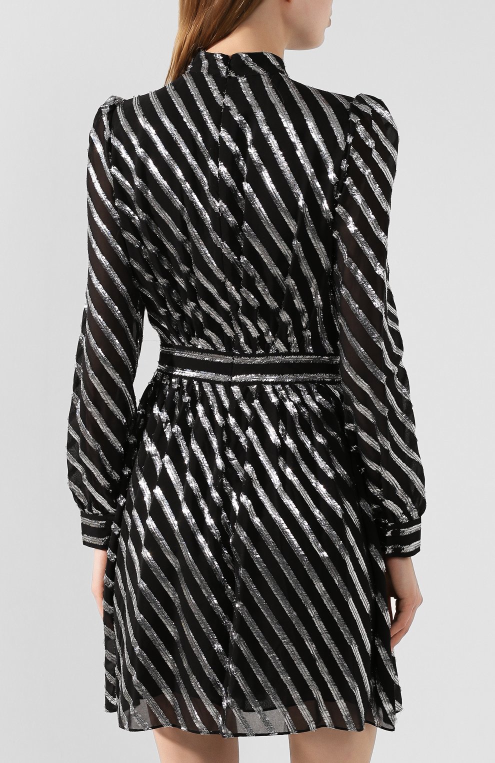 Шелковое платье MICHAEL MICHAEL KORS, арт. MH98ZE1DFT, фото 4