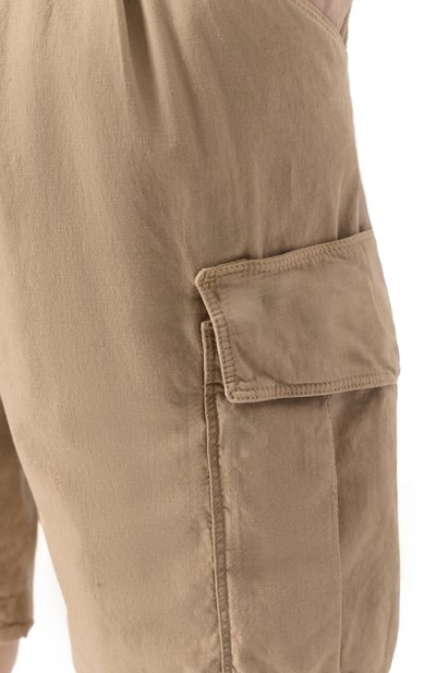 Шорты из хлопка и льна WHITE SAND, арт. 25SU59/11, фото 5