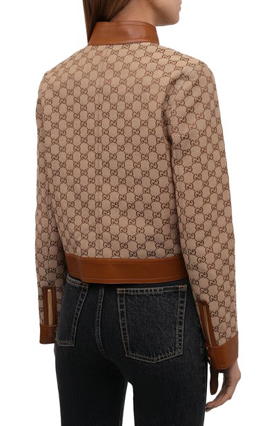 Хлопковая куртка GUCCI, арт. 681034/Z8AV6, фото 4