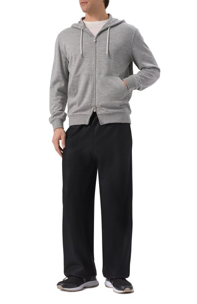 Толстовка из кашемира и шелка BRUNELLO CUCINELLI, арт. MM8359069G, фото 2