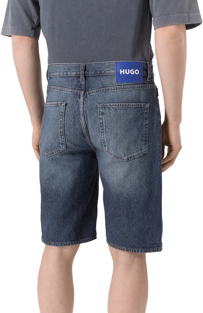 Джинсовые шорты skate HUGO BLUE, арт. 50534641, фото 4