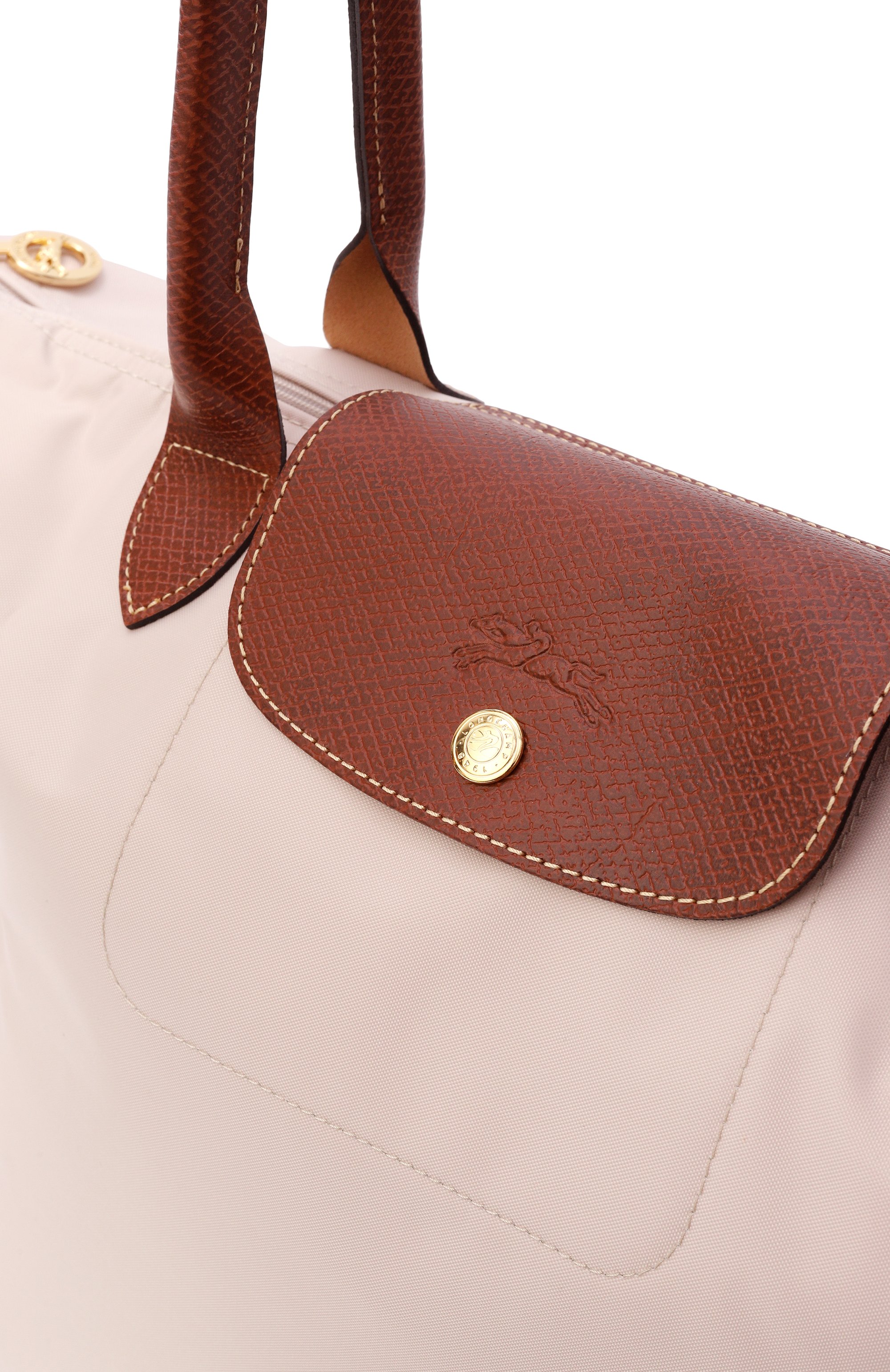 Сумка le pliage original large LONGCHAMP кремового цвета по цене 21950 руб., арт. L1899089/089, фото 6 Сумка le pliage original large LONGCHAMP, арт. L1899089/089, фото 6