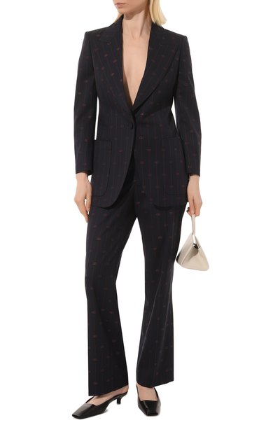 Шерстяные брюки GUCCI, арт. 595172 ZABJ0, фото 2
