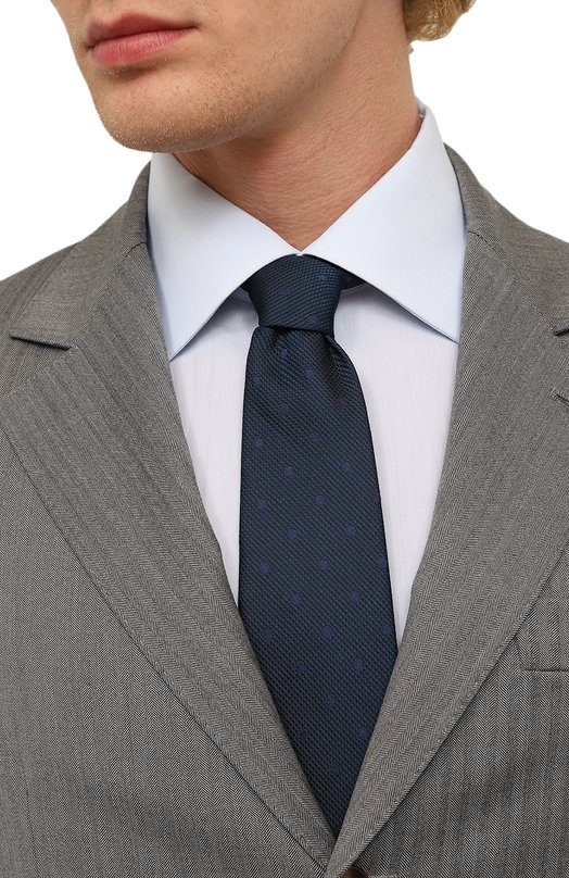 Шелковый галстук Brouback TIE 8CM/SS23 Синий  TIE 8CM/SS23 Фото 2