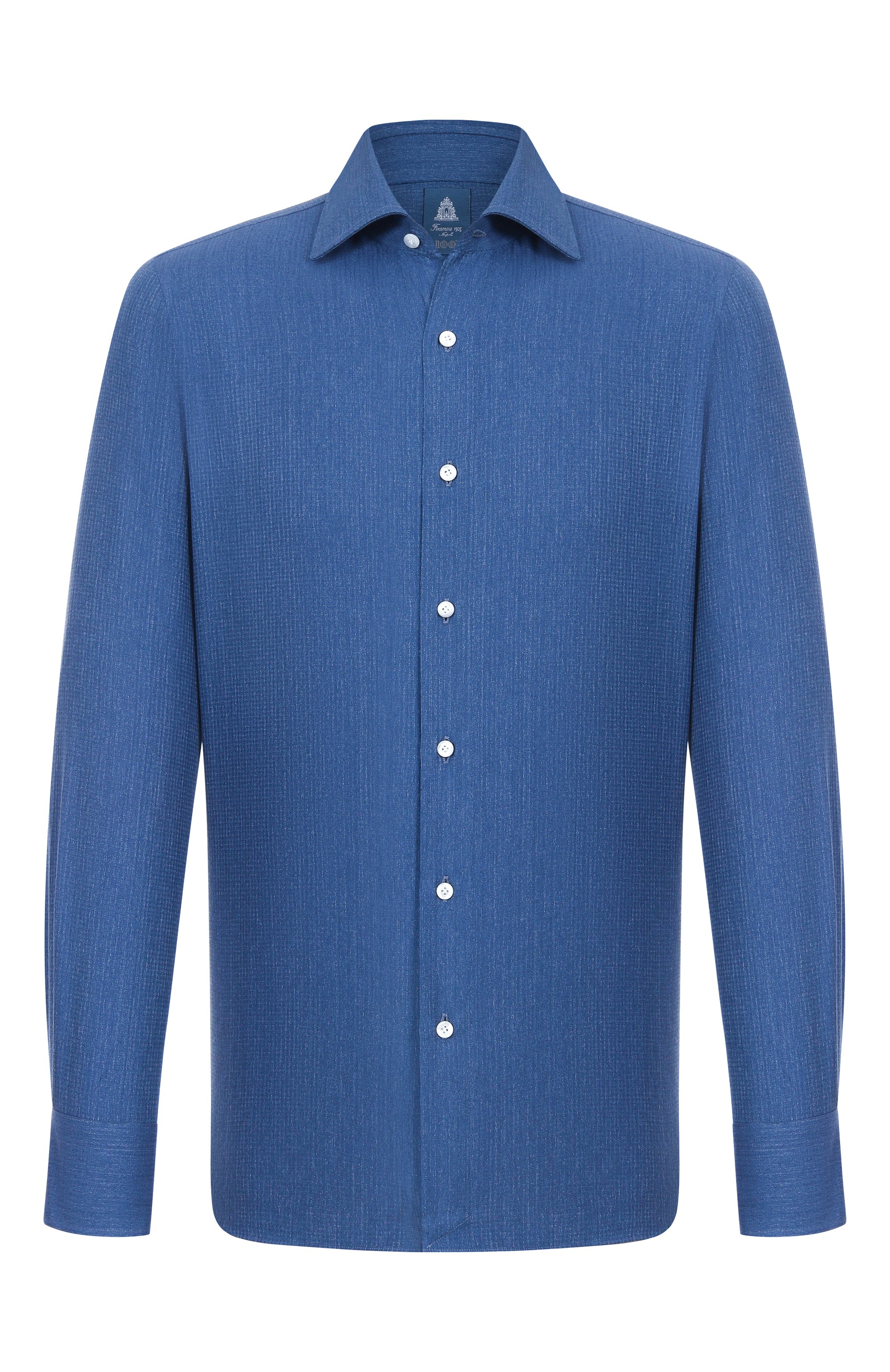 Сорочка из хлопка и кашемира FINAMORE 1925, арт. NAP0LI/A5030, фото 1