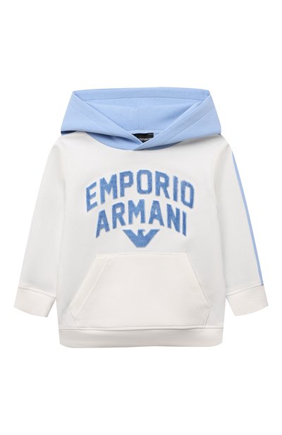 Хлопковое худи EMPORIO ARMANI, арт. 3R4MJE/1JHSZ, фото 1