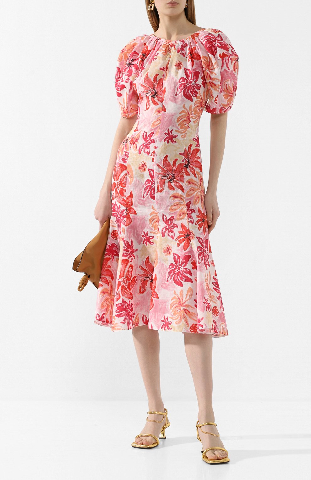 Платье MARNI розового цвета по цене 132000 руб., арт. ABMA0494A0/TR019, фото 2 Платье MARNI, арт. ABMA0494A0/TR019, фото 2