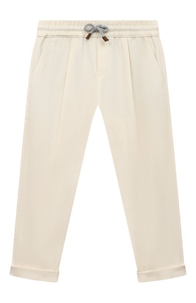 Хлопковые брюки BRUNELLO CUCINELLI, арт. BS443P503B, фото 1