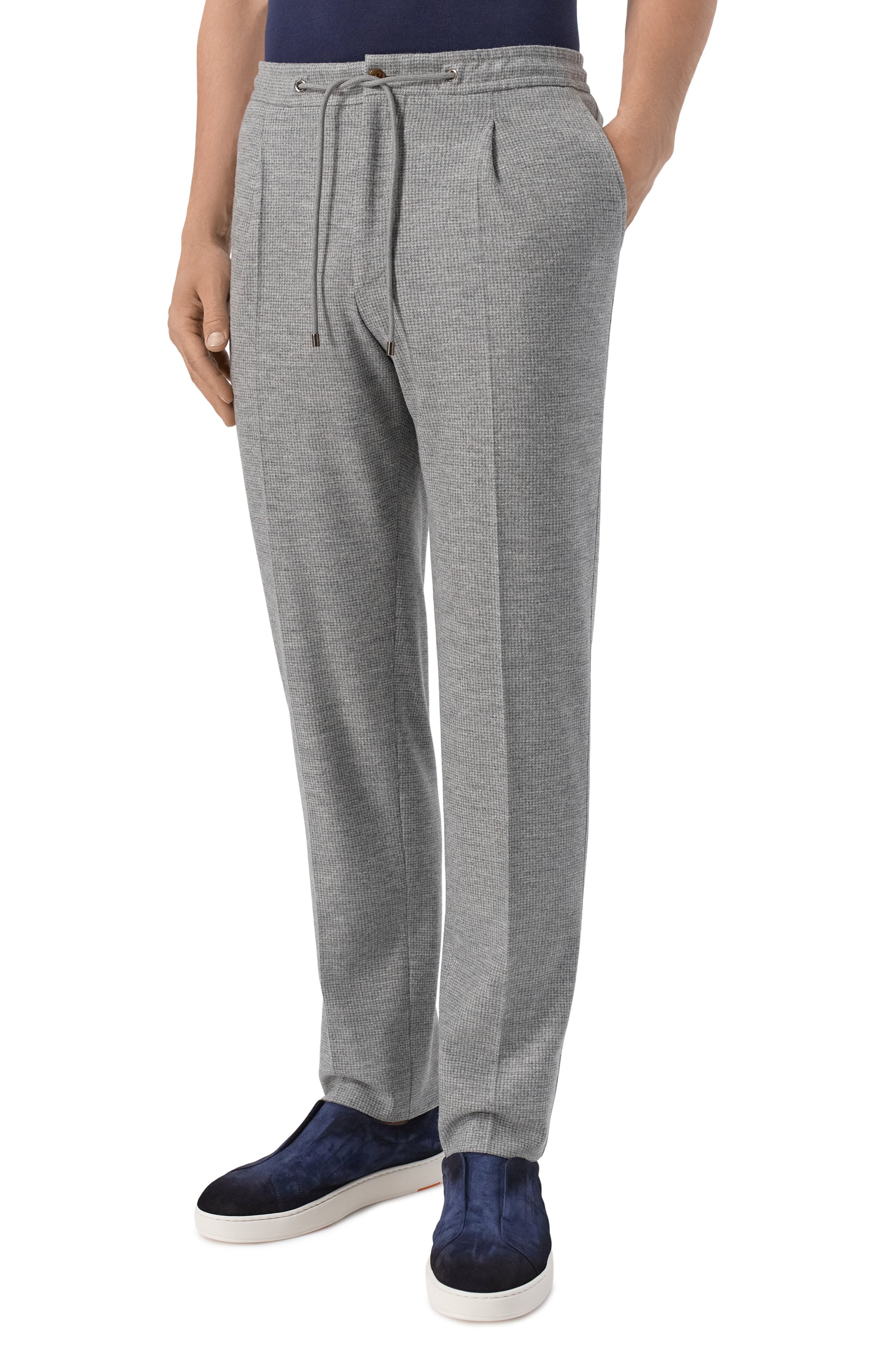 Шерстяные брюки CORNELIANI, арт. 284L19/2A17800, фото 3