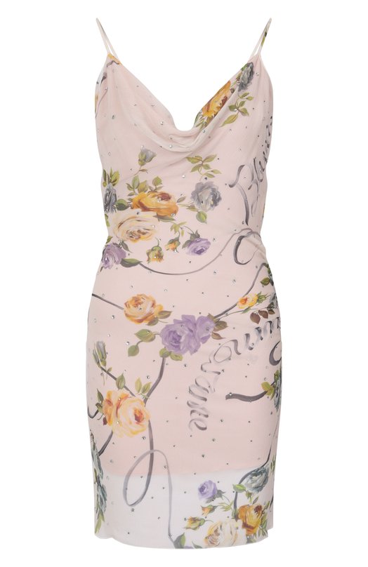 Шелковое платье Blumarine P522A594W Белый P522A594W
