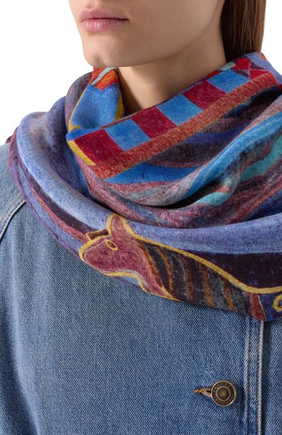 Шаль северное сияние GOURJI, арт. 91254022/5141114, фото 2