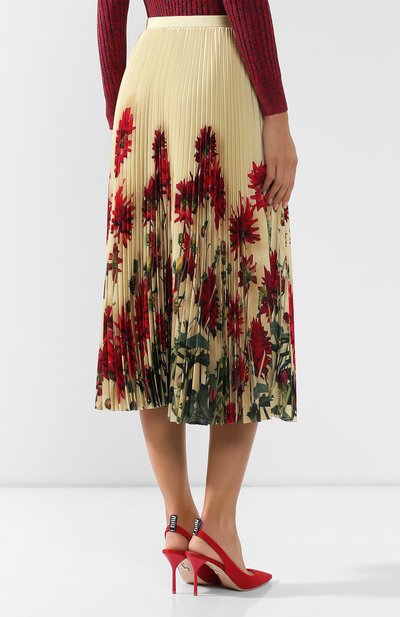 Плиссированная юбка DRIES VAN NOTEN, арт. 192-30833-8231, фото 4